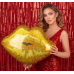 К ФИГУРА GLAM Губы золото блеск